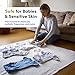 Zero Trace Wool Dryer Balls for Laundry - Natural Fabric Softener, Reusable - Eliminate Wrinkles Static & Lint - Wool Balls for Dryer with Fragrance Oil Better Alternative to Plastic Balls & Softener