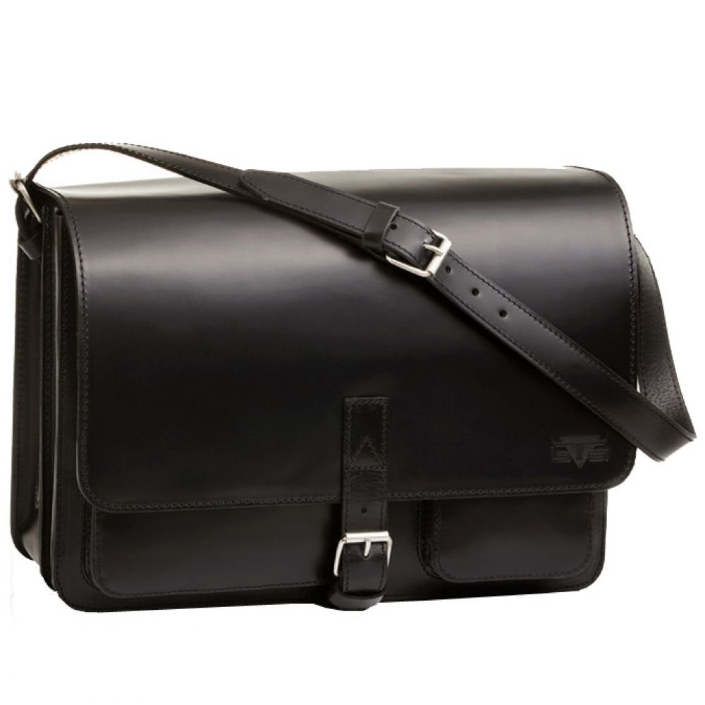 Mika Serviette - Porte-documents cuir 40 cm
