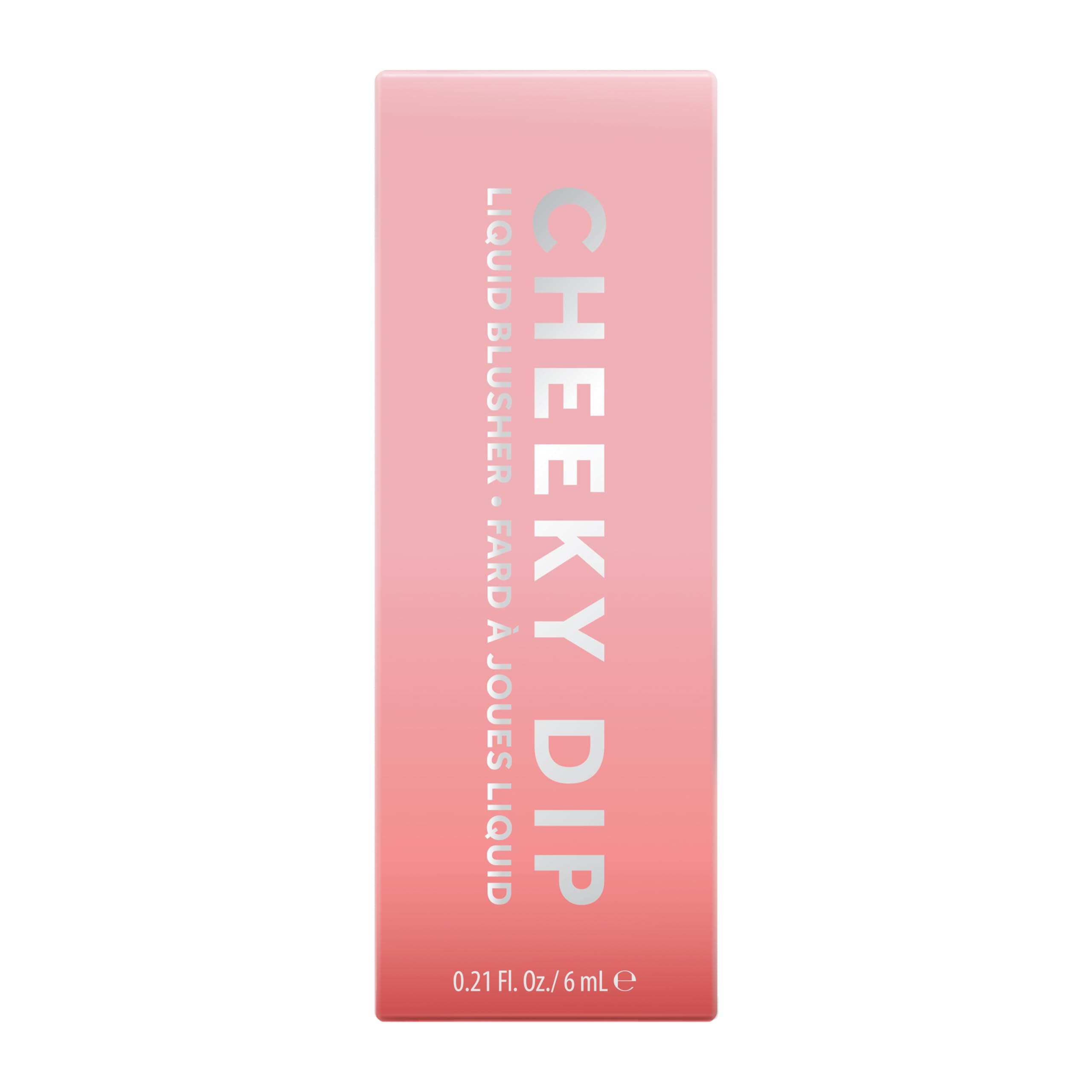 W7 Cheeky Dip Liquid Blusher - Pigmented Colour For Cheek Makeup - Satin Matte Finish - Skinny Dip (Pink) - Image 2