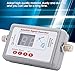 Strength Meter, High Sensitive Satellite Finder, TV Antenna Finder with Display, LNB to REC Connector, 950-2150 MHz Frequency, Small Size and Lightweight