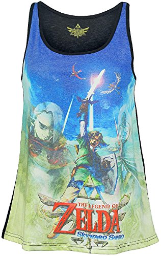 Zelda Skyward Sword Top Donna Multicolore