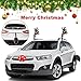 Reindeer Antlers for Cars – LED 2025 Christmas Car Decorations Kit with Jingle Bells, Nose, Tail, Multicolor Light-Up Rudolph Xmas Decor for SUV, Van, Truck