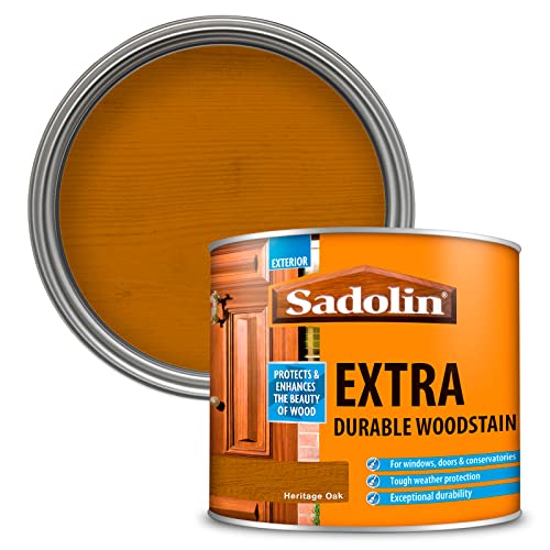Sadolin Extra Durable Woodstain Heritage Oak 0.5 L