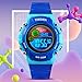 TONSHEN Relojes Niños Deportivo Múltiples Colores LED Luz Impermeable 50M Resistente al Agua Digital Electrónica Multifuncional Plastico Reloj de Pulsera y Goma Correa Imagen de TONSHEN Relojes Niños Deportivo Múltiples Colores LED Luz Impermeable 50M Resistente al Agua Digital Electrónica Multifuncional Plastico Reloj de Pulsera y Goma Correa