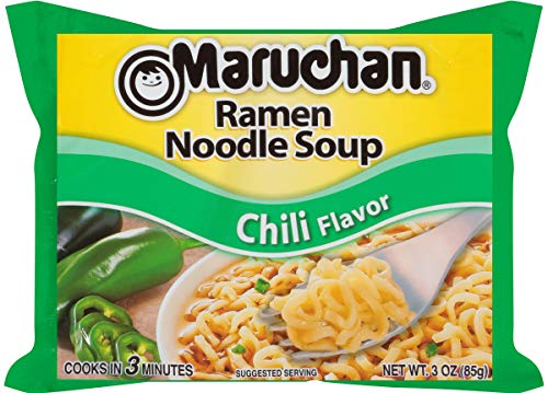 Maruchan Ramen Noodle Soup Variety, 7 Flavors, 3 Ounce Single Servings (Pack of 24) with By The Cup Chopsticks - Image 5