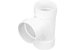 NDS 4-Inch Sanitary Tee for Solvent-Weld Connections