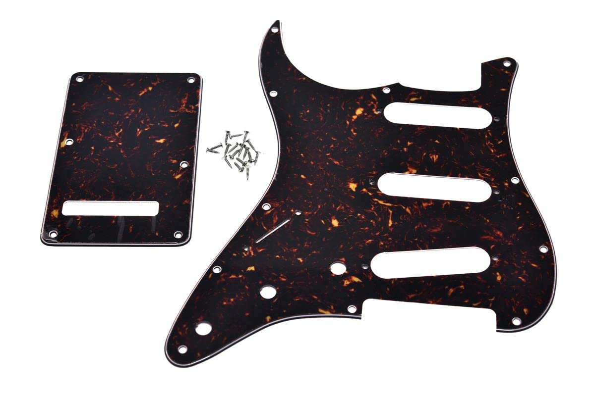 Amazon.co.jp: KAISH Lefty ST/Strat Style SSS ピックガード