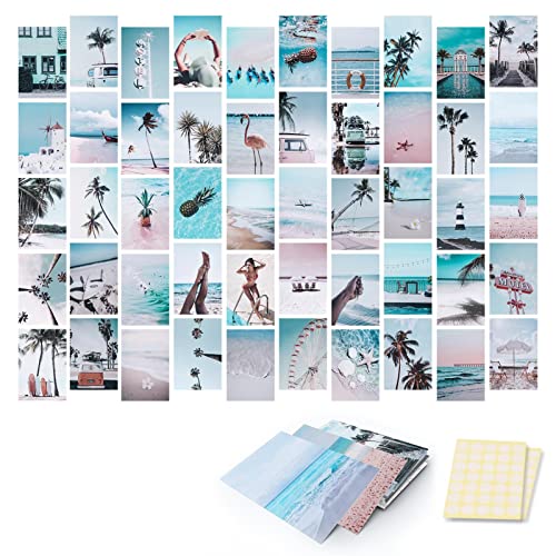 puzzlegame Pósteres para decoración de Habitaciones - Preppy Room Decor Kit de Collage de Pared de Fotos | Kit de Collage de Pared para imágenes estéticas, 50 Juegos de decoración de Dormitorio Cover