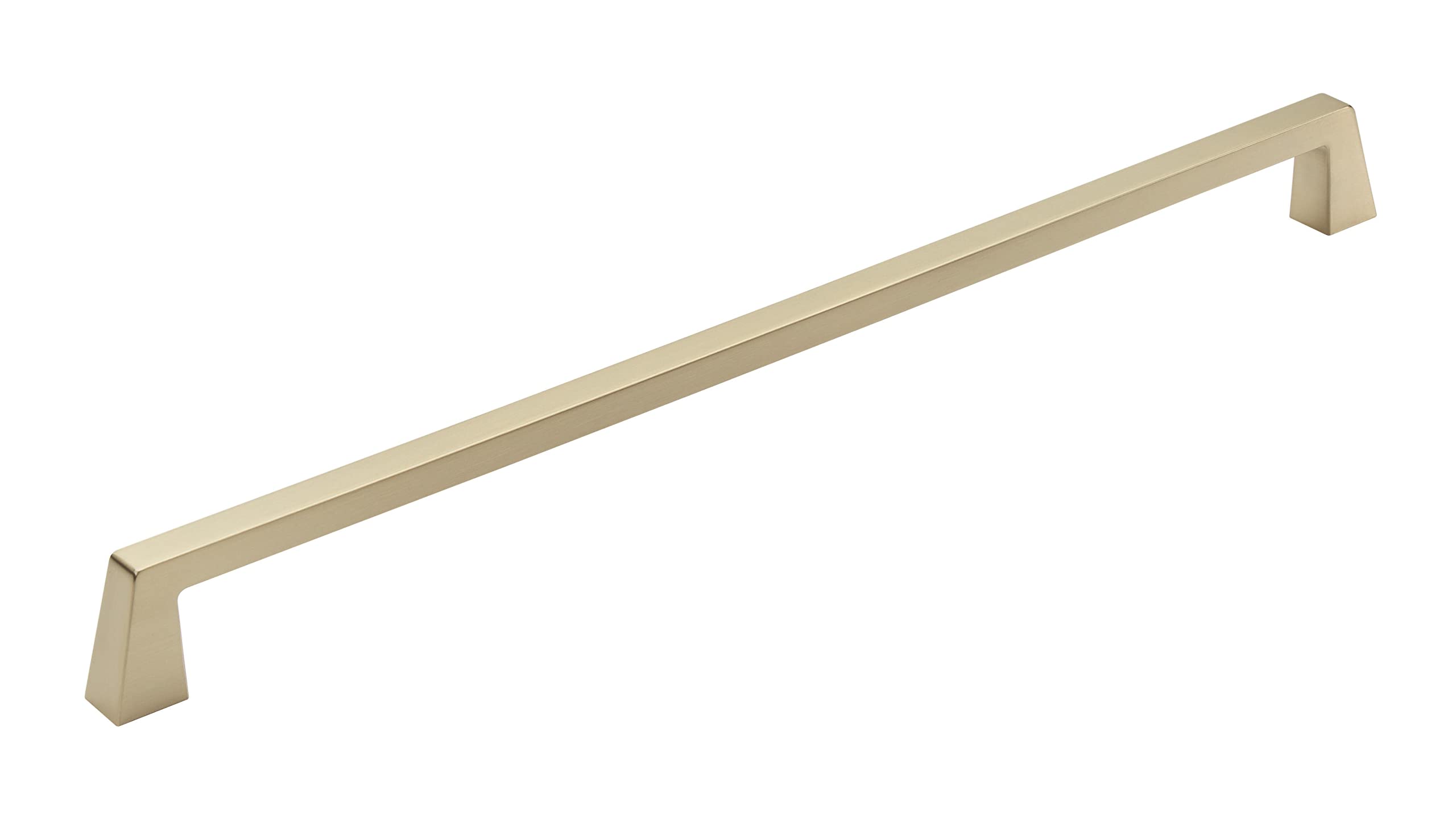 Amerock | Appliance Pull | Golden Champagne | 18 inch (457 mm) Center to Center | Blackrock | 1 Pack | Drawer Pull | Drawer Handle | Cabinet Hardware