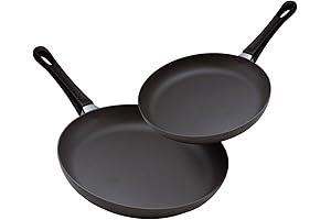 Scanpan Classic 2-in-1 Frying Pan Set – Advanced Professional Grade Non-Stick Fry Pans