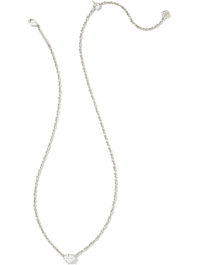 Silver Kendra Scott Cailin Pendant Necklace