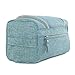 evoon Essential Oil Bag, 12 Bottles Perfect Portable Essential Oils Travel Case for Young Living & doTerra Suitable for 5ml,10ml,15ml Bottles Light Blue