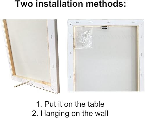 Miniatura 6 de LEXSIVO Versículo bíblico Mateo 626 - Lienzo impreso para pared, decoración de oficina en casa, mirar el pájaro de la naturaleza, cuadro de 12 x 15