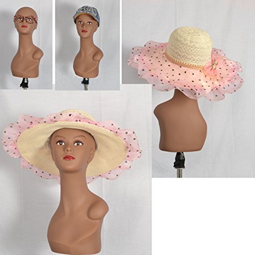 C02 - Professional Cosmetology Bald Mannequin Head...