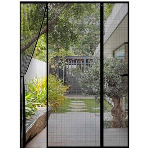 Tuare Double Door Fly Screen Curtain Cover
