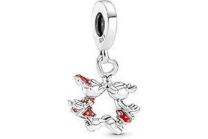 Pandora Charms Mickey Mouse 925 Sterling Silver with Cubic Zirconia