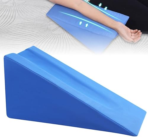 Almohada de elevación del brazo Triángulo - Almohada de cuña de codo de esponja para soporte de brazo para dormir