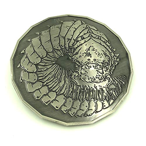 Dice Dungeons Purple Worm (4 in) Gargantuan Sized Monster Coin Token for RPG Gaming