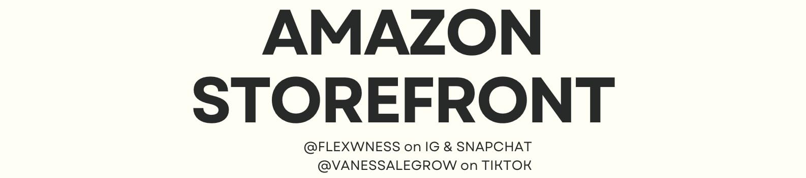 Vanessa Legrow’s Amazon Page