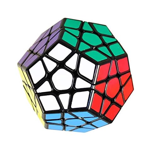 Megaminx Speed Cube 3x3x3 by 3 Megaminx Magic Speed Cube 3x3X3 Dodecahedron Cube Puzzle Vivid Color Magic Cube Fast and Sturdy Cube Puzzle Toys Cover