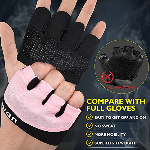 ihuan-New-Weight-Lifting-Gym-Workout-Gloves-Men-Women-Partial-Glove-Just-for-The-Calluses-Spots-Great-for-Weightlifting-Exercise-Training-Fitness