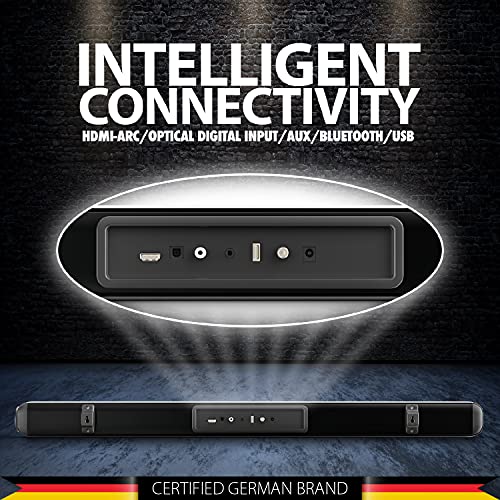 Compare Blaupunkt Germany's SBW08 220W Dolby Soundbar with 8 Inch(20cm