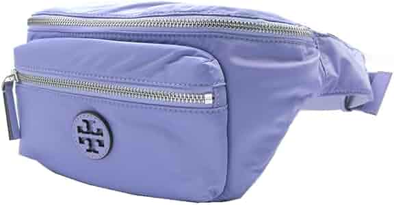 【極美品】トリーバーチ　ペリー　ウエストポーチ　ナイロン　ブラック　グリーン 極美品】トリーバーチ ペリー ウエストポーチ ナイロン ブラック