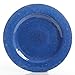 Gibson Home Mauna Melamine Dinnerware Set, Service for 4 (12pcs), Cobalt Rustic