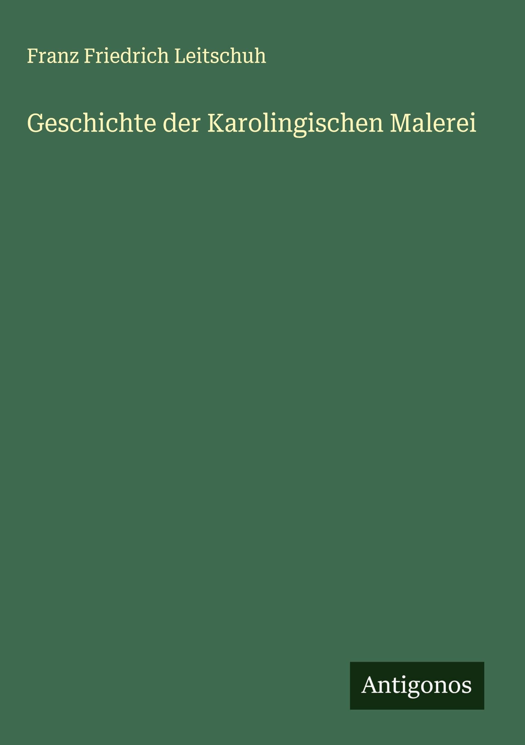 Karolingischen Malerei - Grand livre illustré d'histoire médiévale