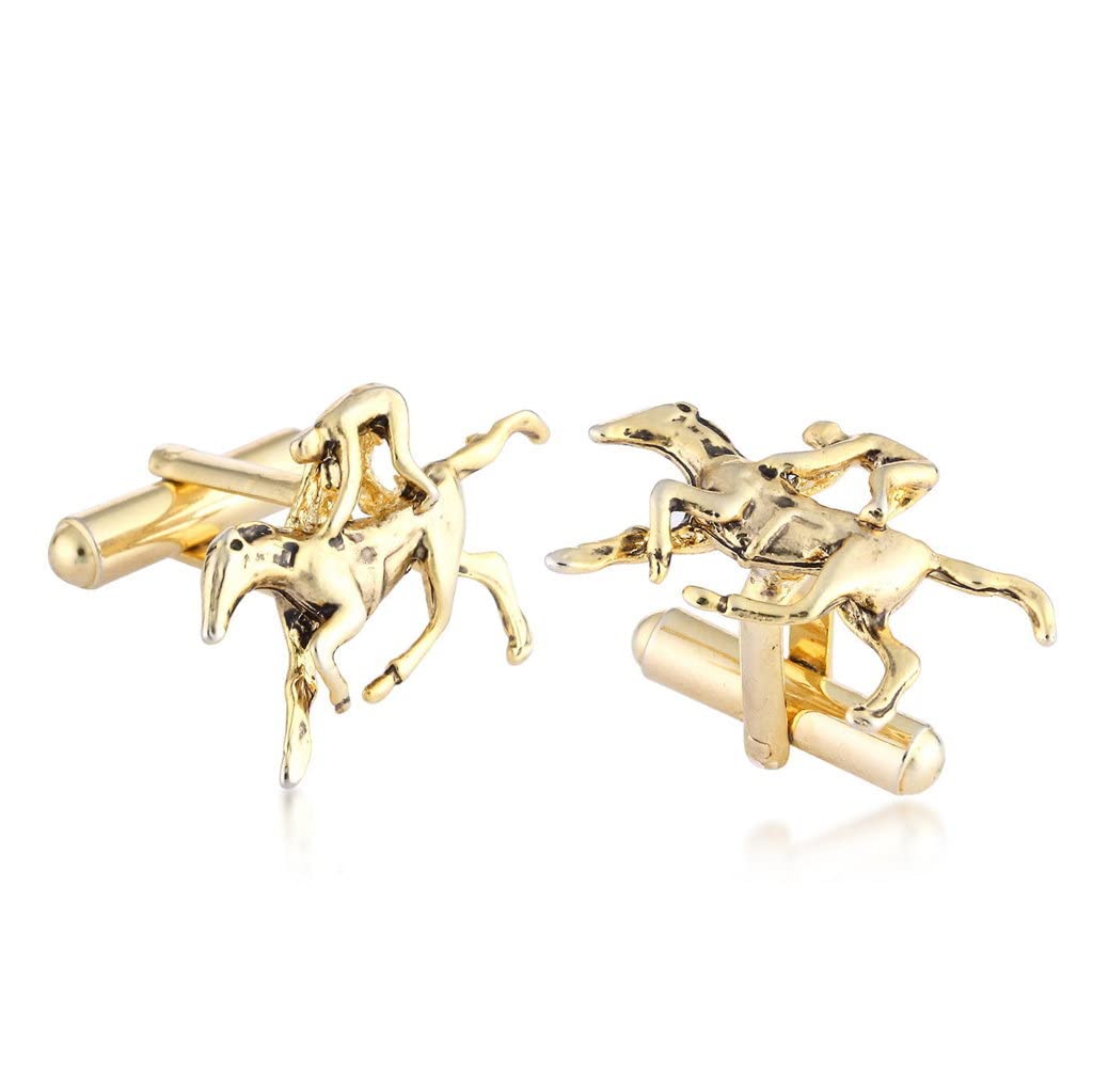 Sukkhi Gold Plated Brilliant Horse Riding shaped mens cufflinks D25 - CL73115SK (B0BB38J1LZ) Amazon Price History, Amazon Price Tracker