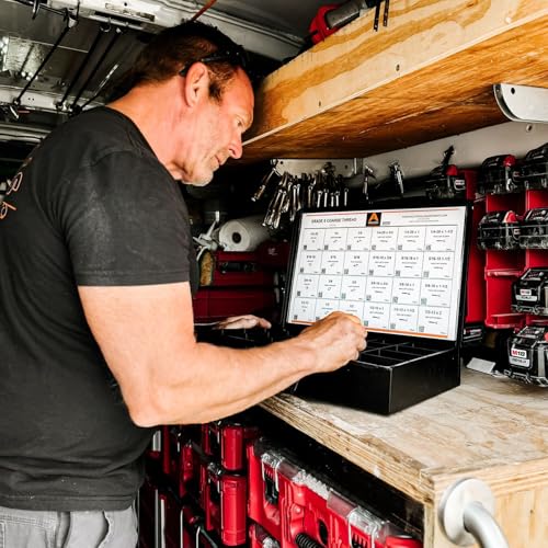 Titan Industrial Supply-1275 Piece Metric 8.8 Nut Bolt and Washer Assortment, Hex Head Cap Screws, Flat and Lock Washers, Hex Nuts, Coarse Thread Kit - Image 7