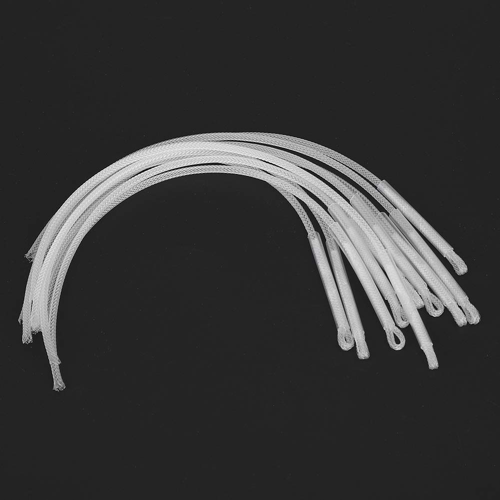Fly Loop Line, High Strength 10PCS Fishing Line 30LB/50LB Fishing Tackle Accessory (White 50LB)