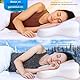 Amela Orthopädisches Kissen, Memory Foam Kissen, Antischnarchkissen, Kopfkissen Nackenschmerzen aus Memory Foam | Nackenstützkissen Ergonomisches Kopf-Kissen Seitenschläferkissen Weiß