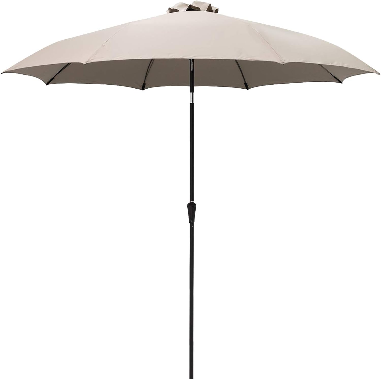 FLAME&SHADE 3m Outdoor Umbrella Patio Table and Market Umbrella with