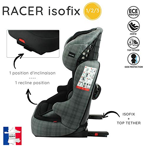 Seggiolino auto Nania Isofix Racer con protezione