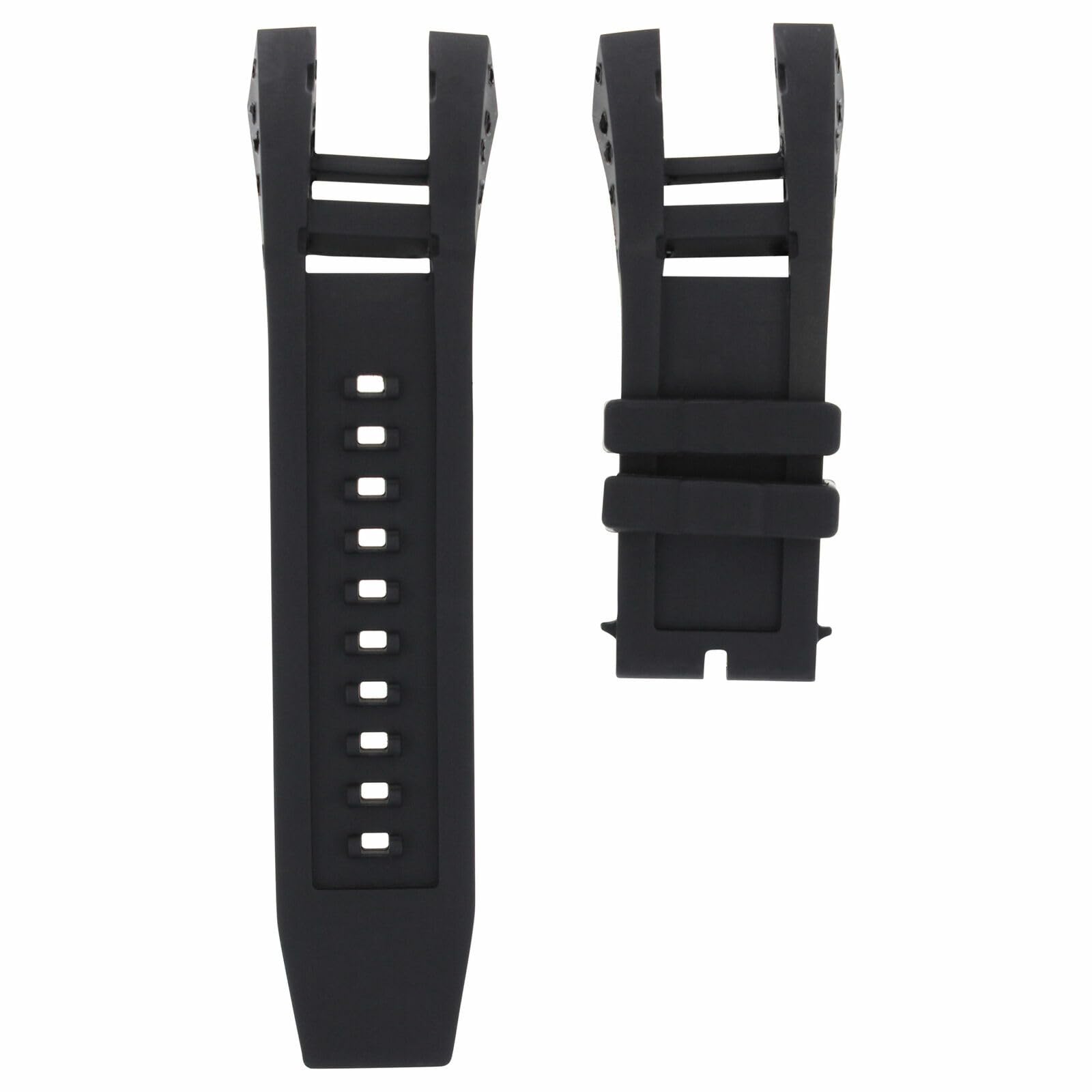 Ewatchparts SILICONE RUBBER WATCH BAND STRAP COMPATIBLE WITH INVICTA SUBAQUA NOMA IV 4 6582 0519 PREMIUM
