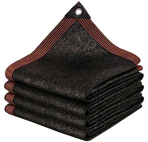 QLOFEI Rete Ombreggiante Con Occhielli, 50% Anti UV Telo Ombreggiante Occhiellato, Rete Parasole Tessuto Protezione Solare per Pergolato, Giardino, Balcone (4x5m)