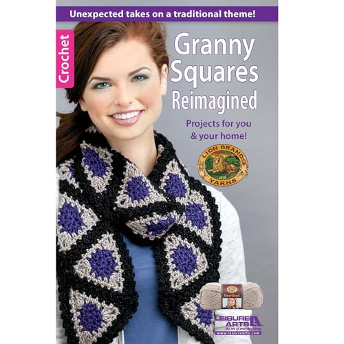 LEISURE ARTS Granny Squares Reimagined...