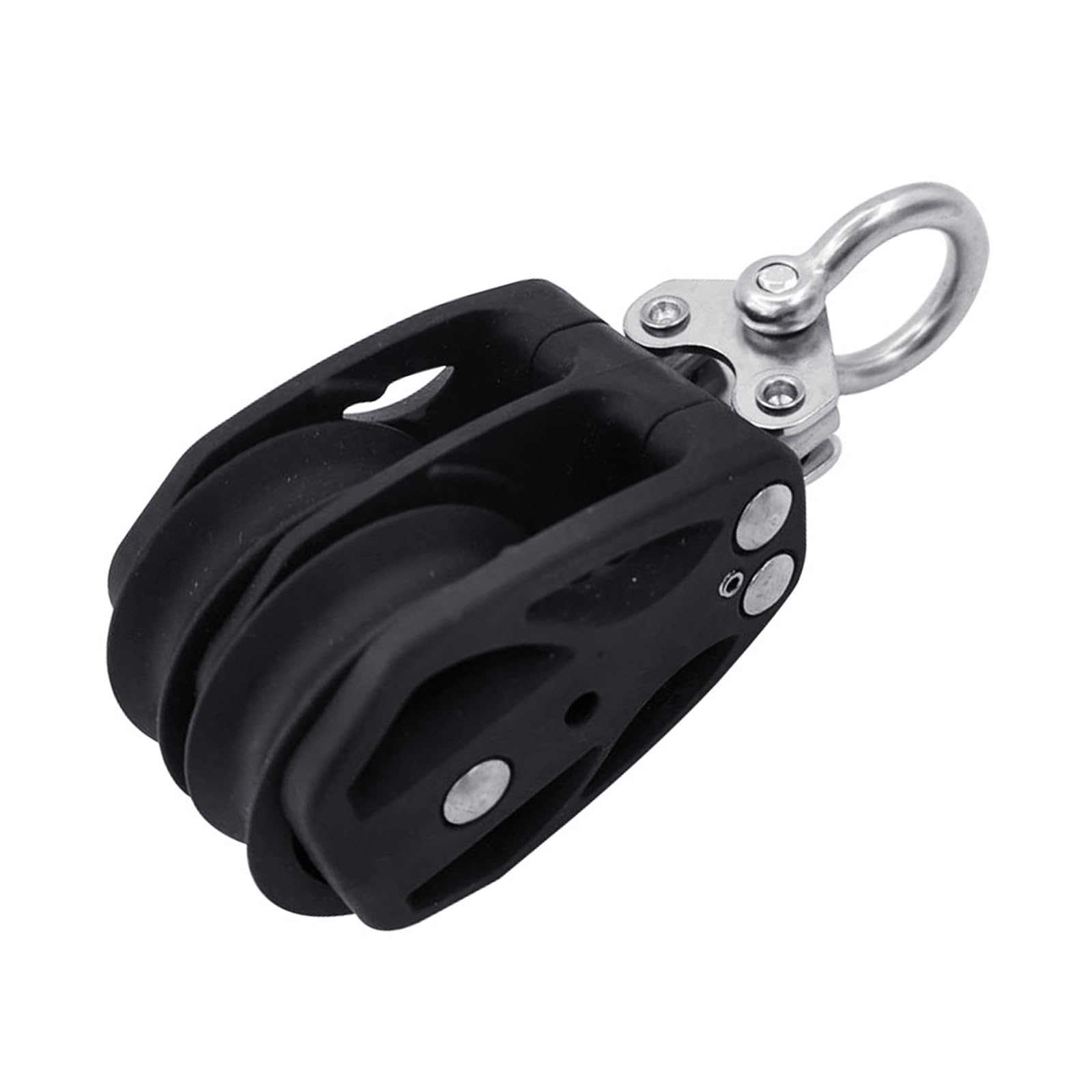 Kompakte Rigging Umlenkrolle, 50 mm Nylon Doppelscheiben Hardware