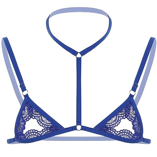 Men Sissy Lace Bra Bralette Tops Crossdresser Gay...