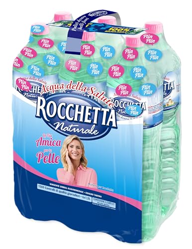 Rocchetta Acqua Naturale, 6 x 1,5L