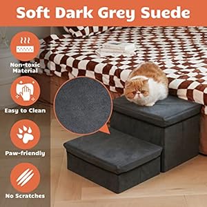   Foldable-Dog-StairsSteps-2-Tier-Pet-Steps-Storage-and-Adjustable-Steps-for-Small-Medium-Dogs-Pet-Steps-Storage-Stepper-for-High-Beds-Sofa-Pet-Dog-Cat