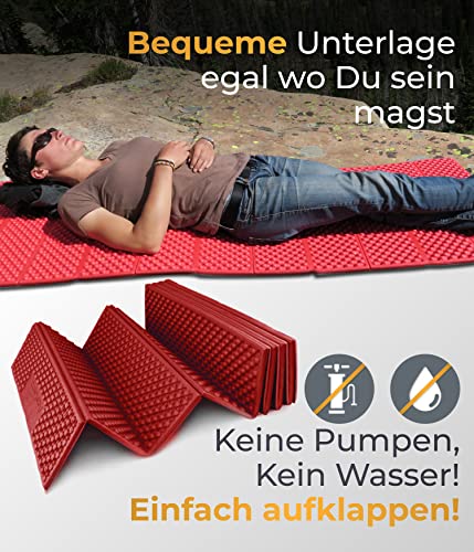 AceCamp Materassino portatile in schiuma per