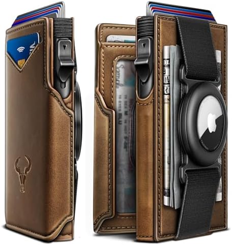 BULLIANT Men Airtag Wallet,Slim Front Pocket Wallet Money Clip for Men Gift 3.8″x2.7″,Pop-up Access BULLIANT Men Airtag Wallet,Slim Front Pocket Wallet Money Clip for Men Gift 3.8″x2.7″,Pop-up Access