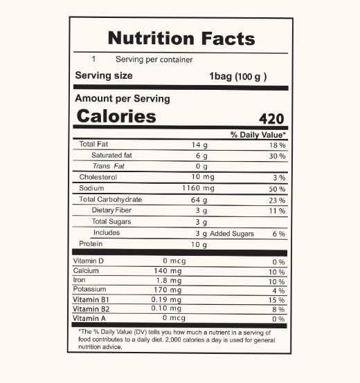 Miniatura 7 de Bayin Fideos instantáneos - No fritos - Seco 3.53oz (100g) Paquete de 10 (sabor a mariscos, 10)