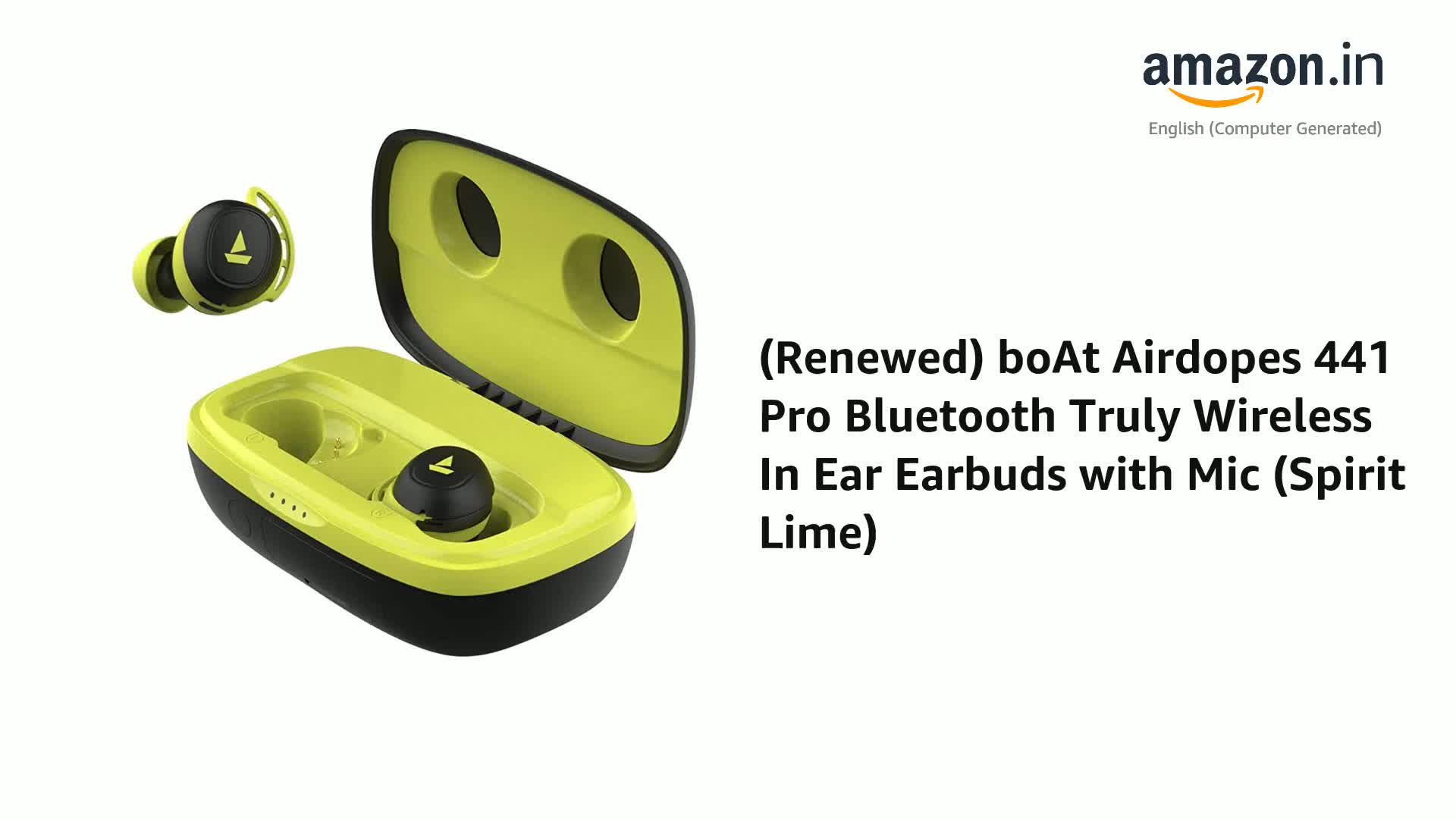 boAt Airdopes 441 Pro Bluetooth Truly 