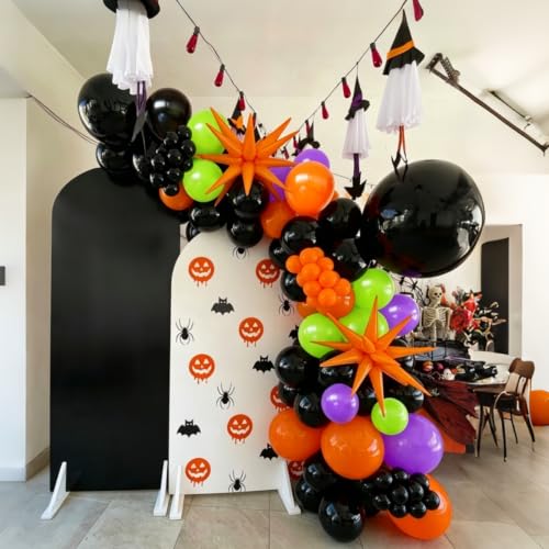Image of YMSZ Halloween Party Balloons, 12Inch 100pcs Halloween Party Supply