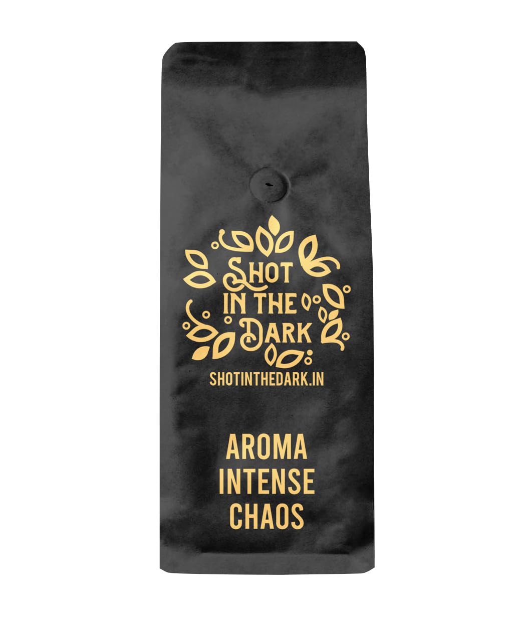 Shot In The Dark Chaos Aroma Intense Roasted Coffee Beans 500 Grams