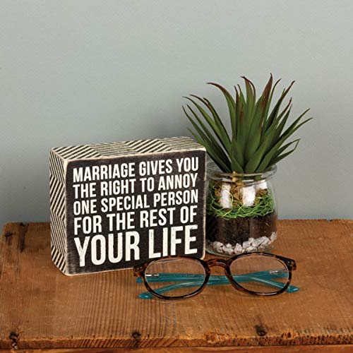 Primitives-by-Kathy-27346-Chevron-Trimmed-Box-Sign-One-Special-Person Primitives by Kathy 27346 Chevron Trimmed Box Sign One Special Person