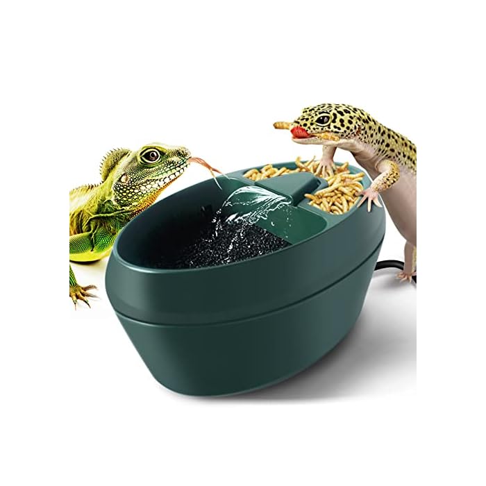 MYGIIKAKA Reptile Drinking Water Fountain Chameleon Accessories